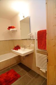 Koupelna v ubytování Chalet Regina