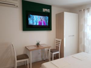TV a/nebo společenská místnost v ubytování Guesthouse Dominović