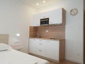 Kuchyň nebo kuchyňský kout v ubytování Guesthouse Dominović