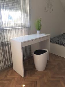 Posteľ alebo postele v izbe v ubytovaní Apartman studio SONAS 3 with free private parking