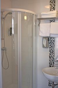 Koupelna v ubytování Hotel Allure