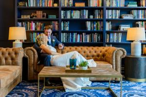 Χώρος καθιστικού στο Shearwater Hotel & Spa