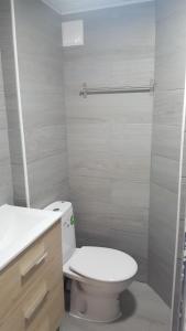 Koupelna v ubytování Guesthouse Central