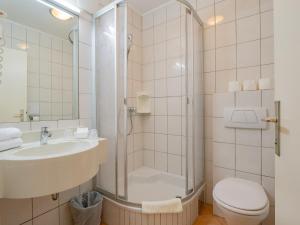 Vannituba majutusasutuses Hotel Johannes-Zeche