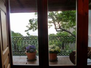 Balkón nebo terasa v ubytování Casa Puccini B&B Maratea