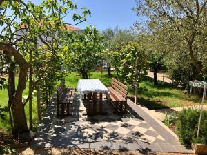 Zahrada ubytování Apartments Markelj