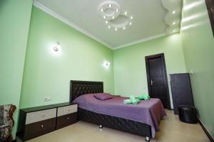 Cama ou camas em um quarto em Apartment on Javakhishvili