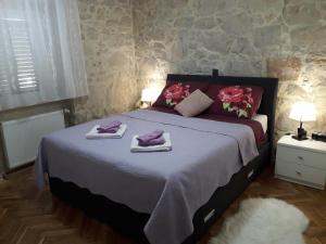 Postel nebo postele na pokoji v ubytování Apartment Karla SNB
