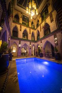 Bazén v ubytování Riad Challa Hotel & Spa nebo v jeho okolí