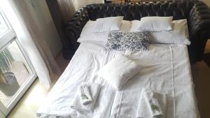 Letto o letti in una camera di Richie Apartment near Aquapark