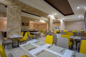 Veitingastaður eða matsölustaður á Flamingo Beach Hotel