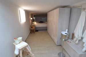Postel nebo postele na pokoji v ubytování Kalymnos Suite home