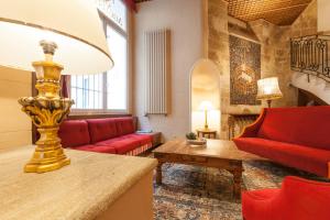 Posezení v ubytování Hôtel des Augustins