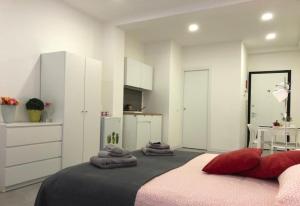 Posteľ alebo postele v izbe v ubytovaní Casa4Casa