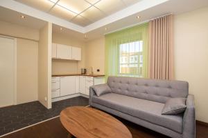 Kuchyň nebo kuchyňský kout v ubytování P54 Apartment