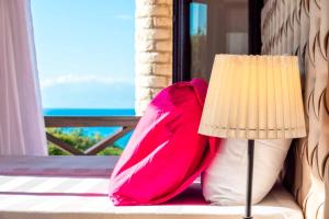 Balkón nebo terasa v ubytování Villa Irida Apartments Agios Spyridonas Peritheia