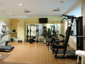 Posilňovňa alebo fitness centrum v ubytovaní Sangallo Palace