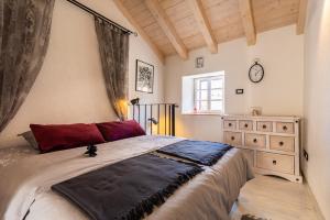 Posteľ alebo postele v izbe v ubytovaní Apartman Valdi