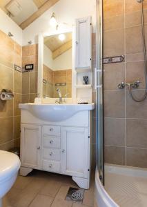 Kúpeľňa v ubytovaní Apartman Valdi