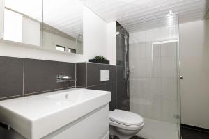 Kúpeľňa v ubytovaní Hotel Roggerli