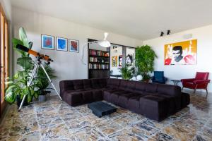 O zonă de relaxare la Villa Curiel