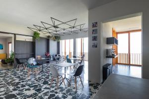 O zonă de relaxare la Villa Curiel