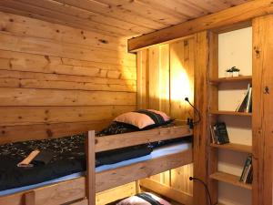 Posteľ alebo postele v izbe v ubytovaní Rustikální Apartmán v srdci Šumavy