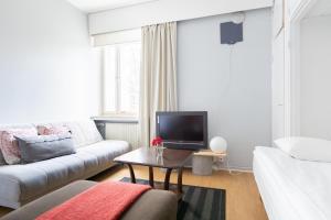 TV tai viihdekeskus majoituspaikassa Hostel Buisto