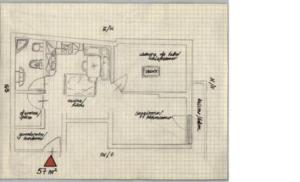 El plano del piso de Haus Milli