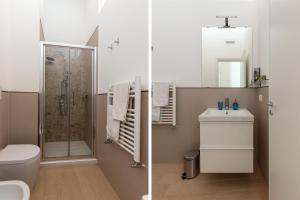Ванная комната в Il Sonno dei Giusti Apartment by DomuSicily