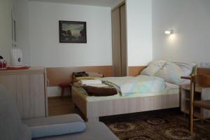 Posteľ alebo postele v izbe v ubytovaní Pokoje Gościnne Dąbrowscy