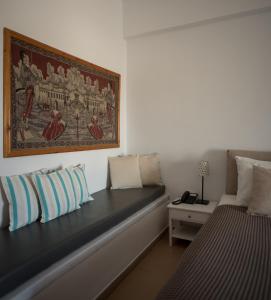 Posezení v ubytování Caldera Romantica Hotel