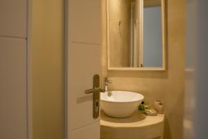 Koupelna v ubytování Caldera Romantica Hotel