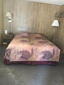 Llit o llits en una habitació de Coronado West Motel