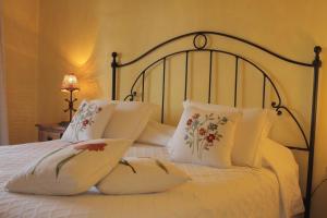 Katil atau katil-katil dalam bilik di Hotel Posada Colchagua