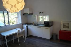 A cozinha ou cozinha compacta de Le Verger