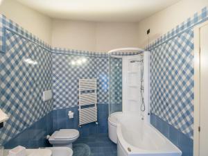 Koupelna v ubytování La Via Francigena B&B