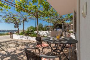 Balkón nebo terasa v ubytování Apartments Villa Bella Vista Seget