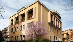 Budynek, w którym mieści się apartament