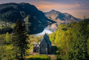 Bird's-eye view ng Number 4, Loch Shiel View