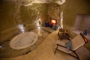 Koupelna v ubytování Azure Cave Suites - Cappadocia