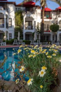 Бассейн в Mitos Apartments или поблизости