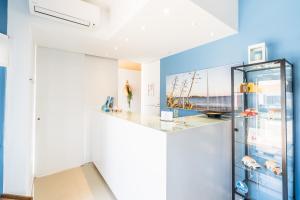 Køkken eller tekøkken på Casa Azul Sagres - Rooms & Apartments
