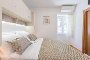 Posteľ alebo postele v izbe v ubytovaní Apartman Grgur