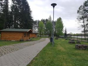 Zahrada ubytování Biržai camping