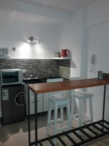 Ett kök eller pentry på Palermo Nuevo Apartment