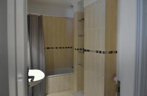 Koupelna v ubytování Casa Serena