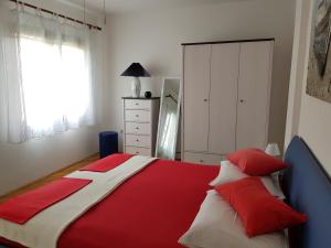 Ένα ή περισσότερα κρεβάτια σε δωμάτιο στο Apartment Silva free wifi free parking