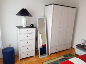 Ένα ή περισσότερα κρεβάτια σε δωμάτιο στο Apartment Silva free wifi free parking
