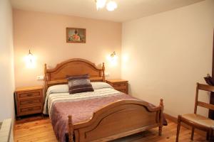 Postel nebo postele na pokoji v ubytování Casa Artxea